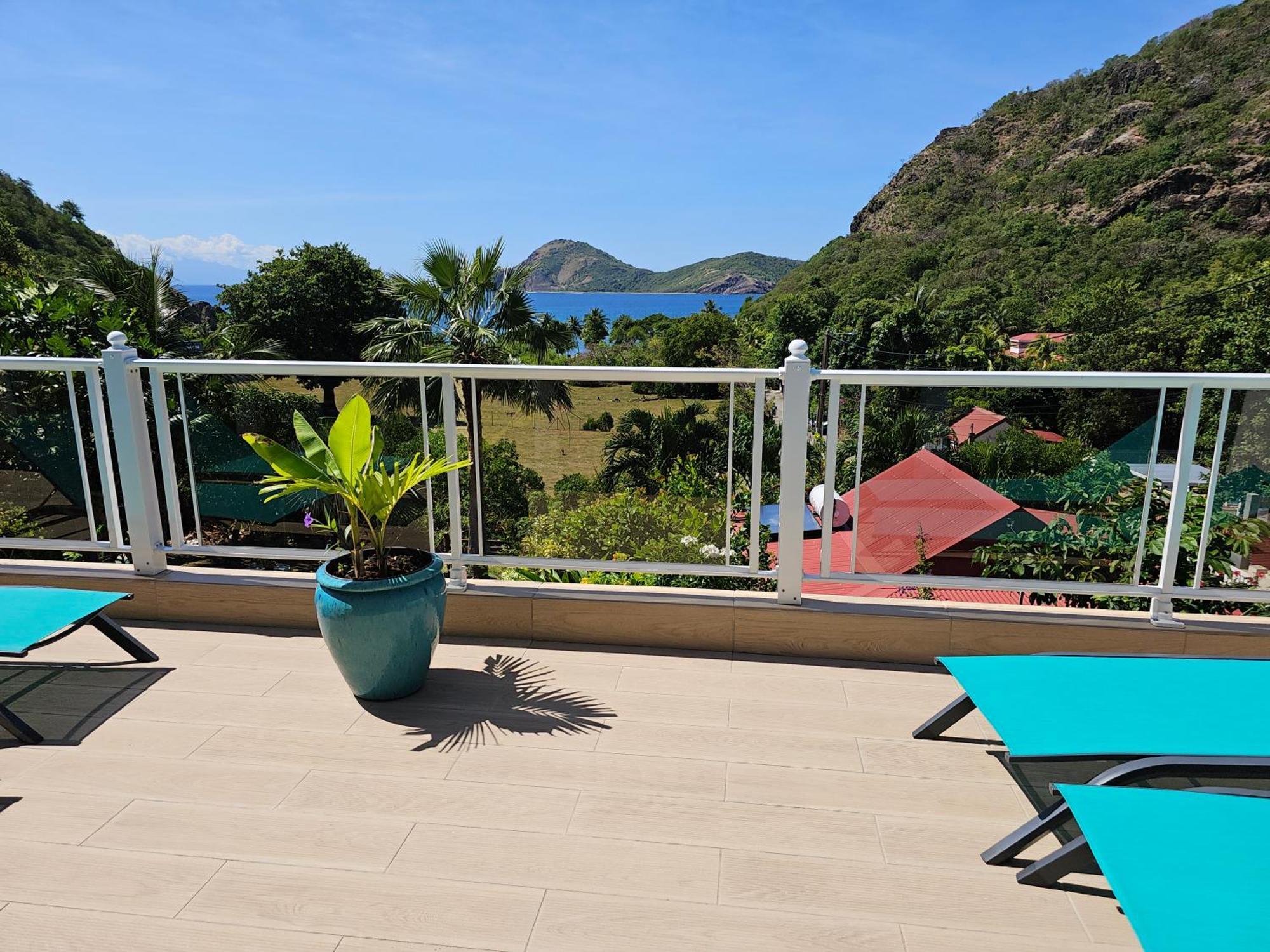 Villa Celyote - Haut De Villa, Vue Mer, A 150M De La Plage Anse Figuier Terre-De-Haut Extérieur photo